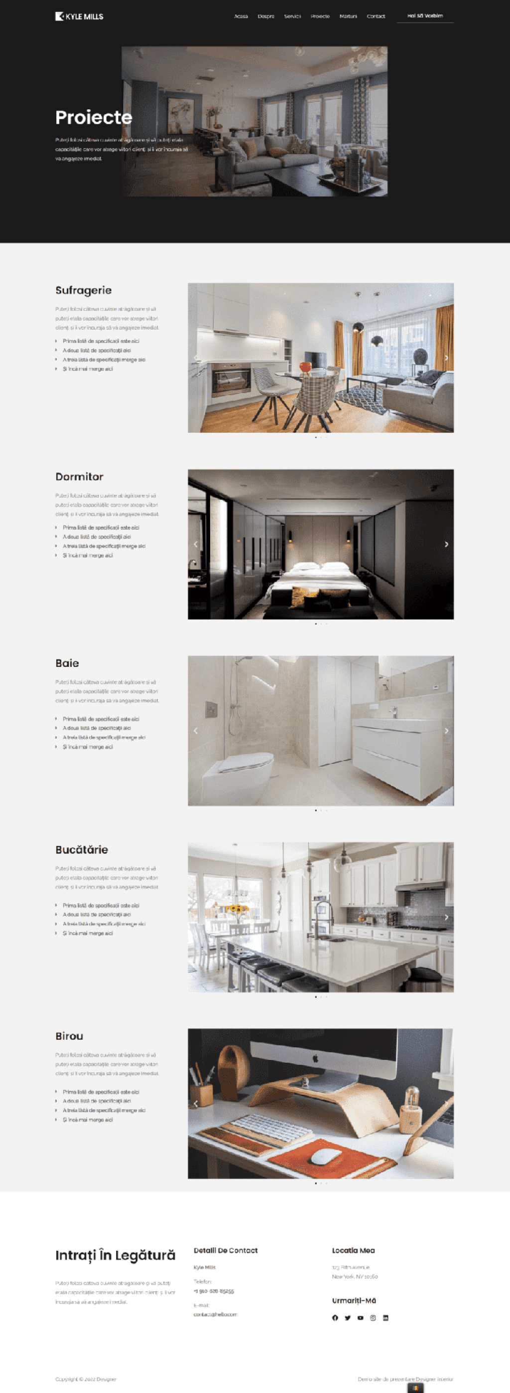 designer interioare proiecte