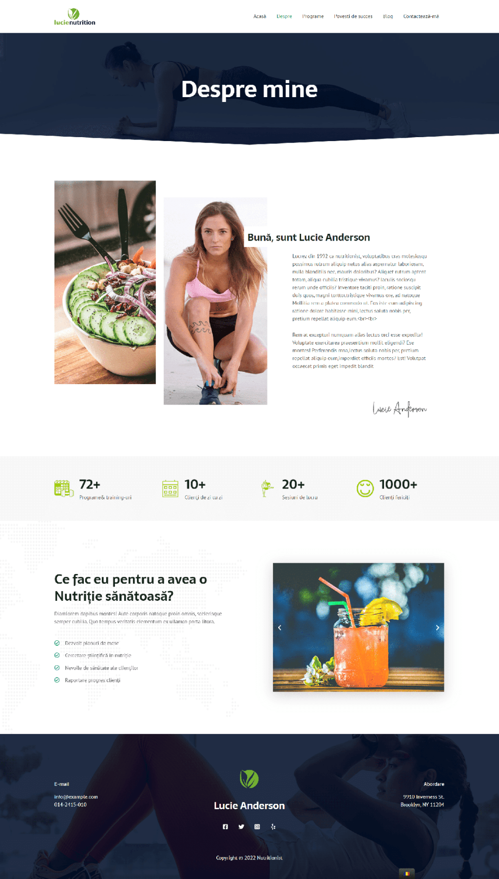 nutritionist despre