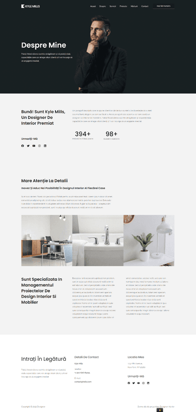 interior designer about