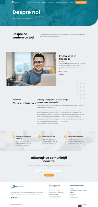 education about