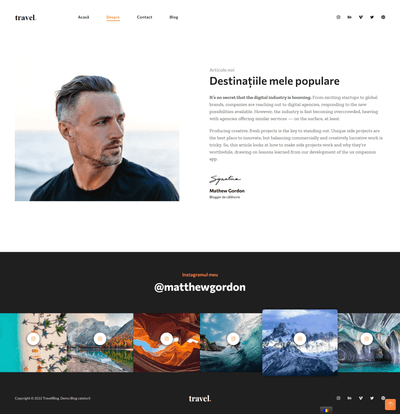 TRAVEL BLOG ABOUT