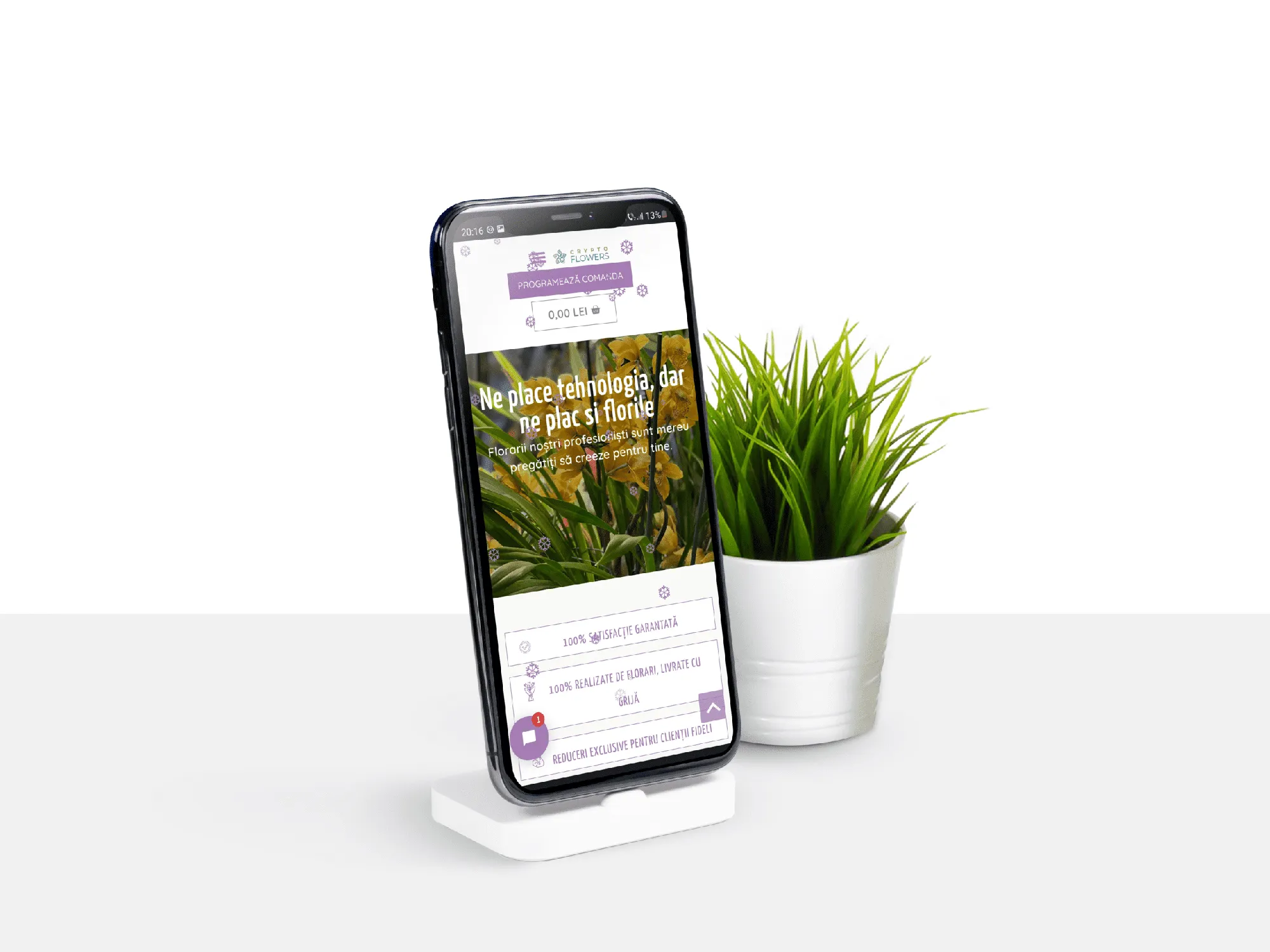 Proiect CryptoFlowers