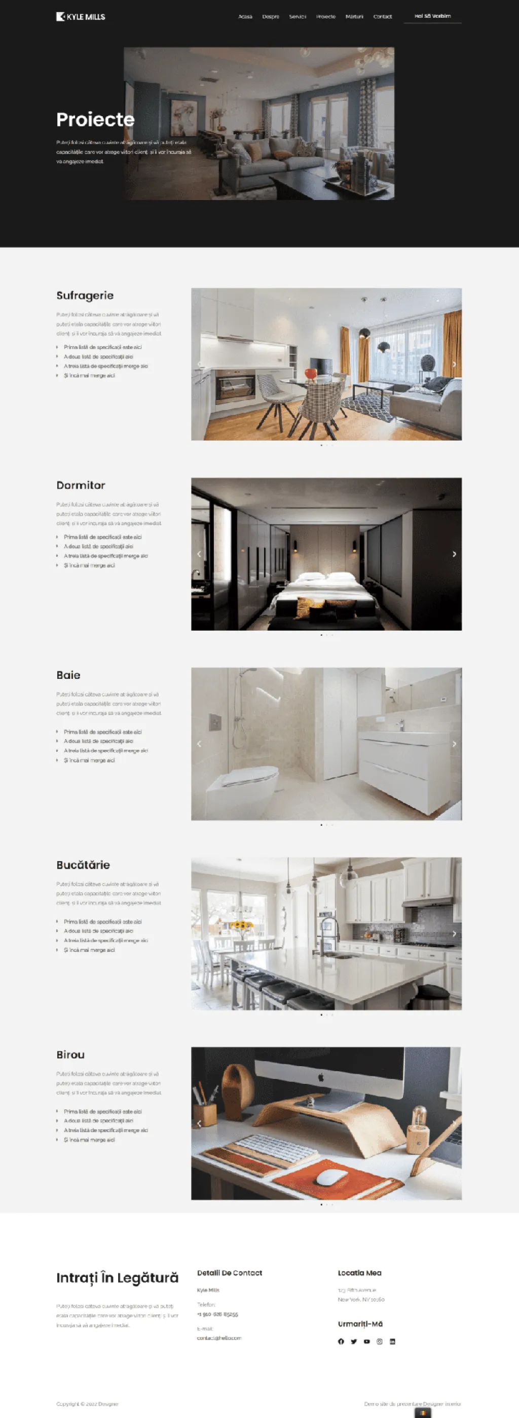 designer interioare proiecte