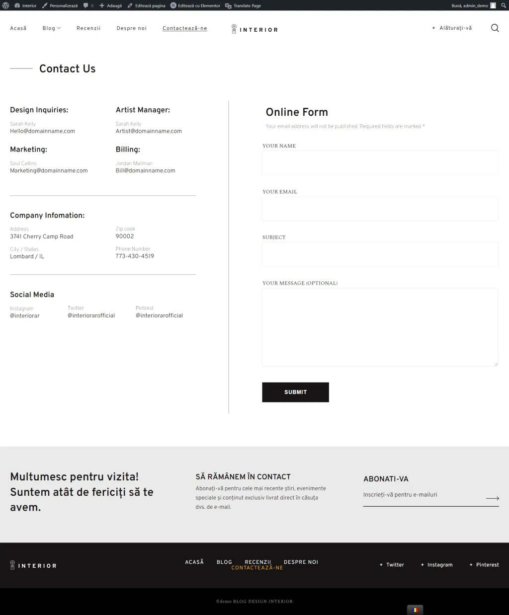 interiordesign contact