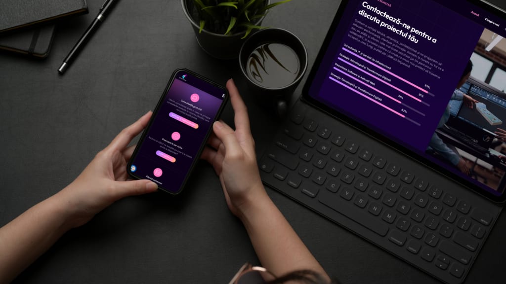 starty.ro pe laptop si smartphone