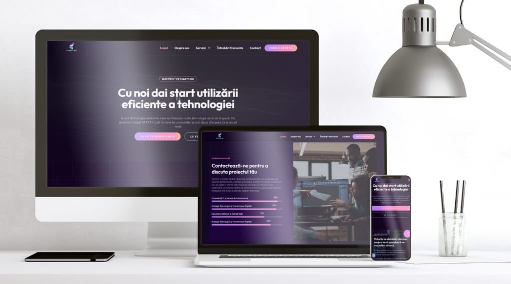 starty.ro responsive