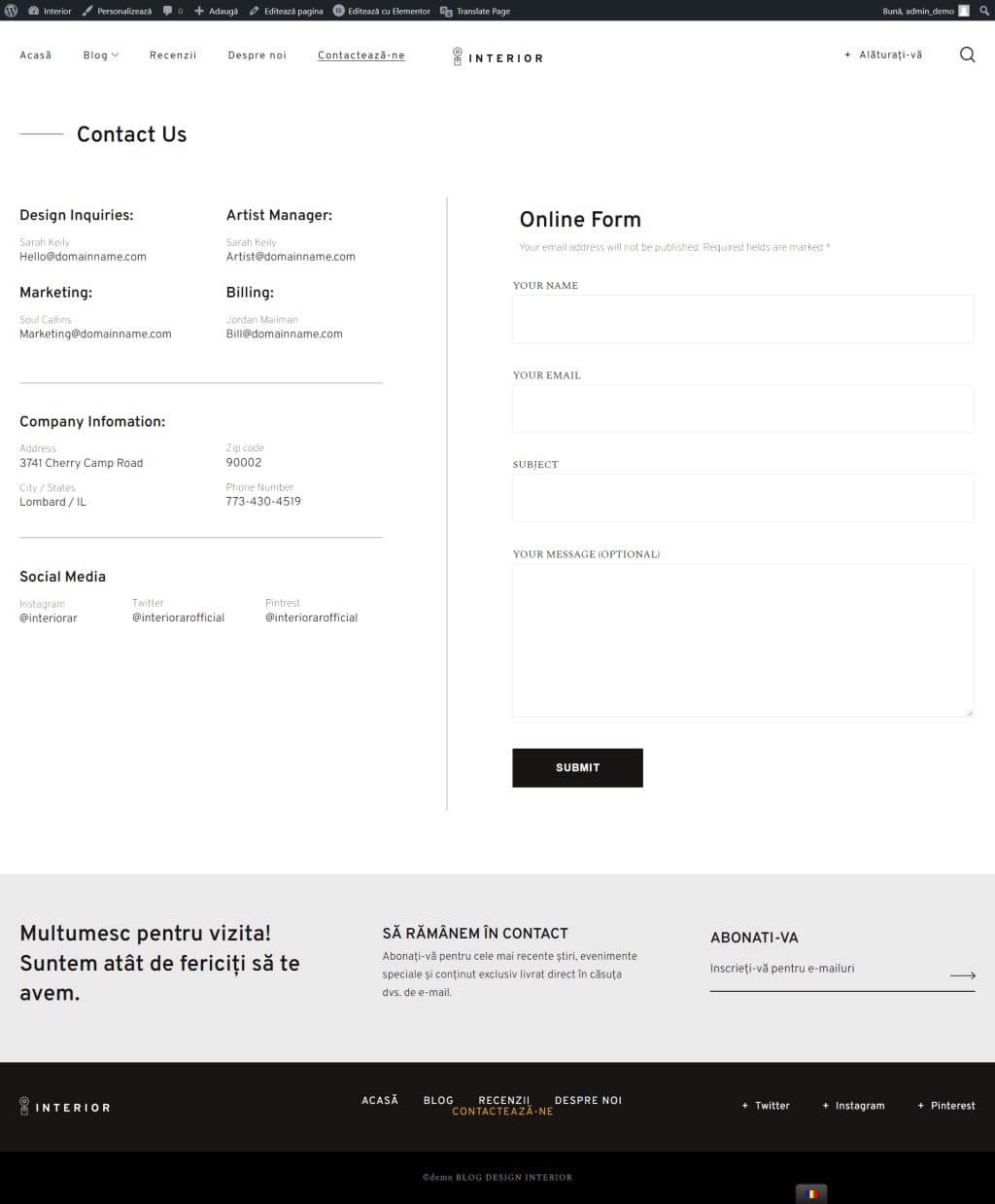 interiordesign contact